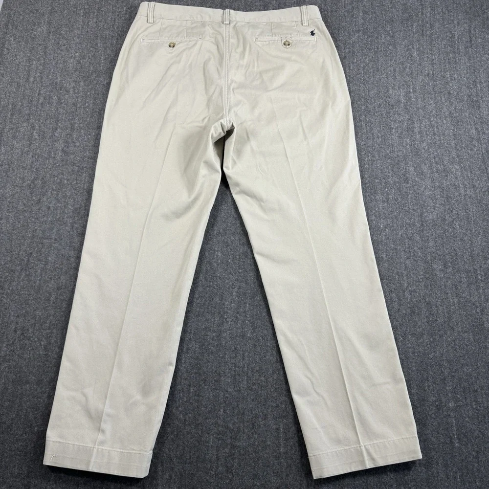 Polo Ralph Lauren Men's Chino Pants 34x30 Classic Fit Khaki 100% Cotton